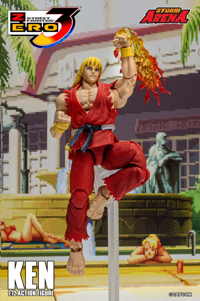 Street Fighter ZERO 3 Action Figure Ken2.webp