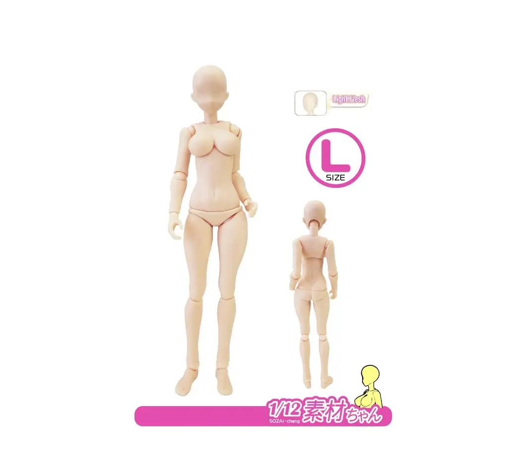 Modelo Chan L piel clara