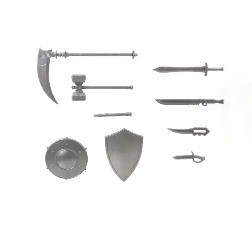Set de armas Guerrero 1/12