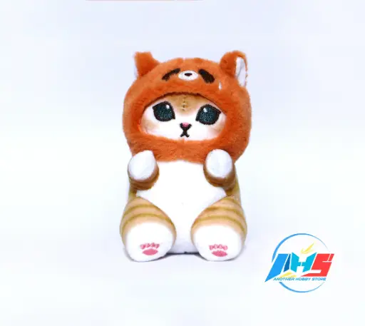 Llavero Gatito naranja con gorro Zorrito