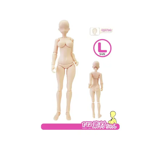 Modelo Chan L piel clara